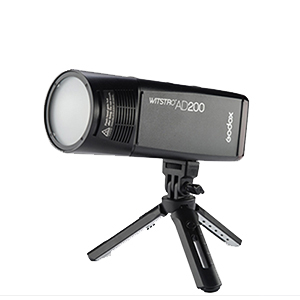 AD200Pro Pocket Flash Speedlite Godox H200R Round Flash Head,Magnetic Accessory port AD200 200ws Strong Power and Natural Light Effects for Godox EC200 