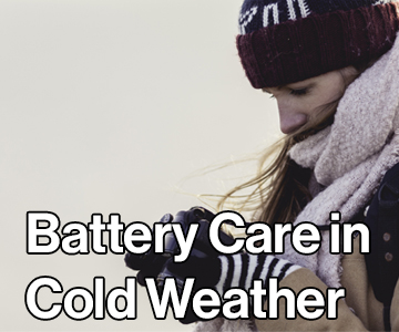 Battery Care in Cold Weather