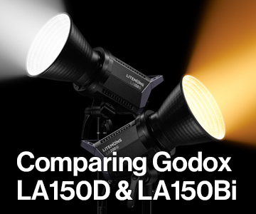 Comparing Godox LITEMONS™ LA150D & LA150Bi