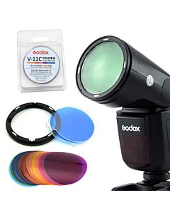 Godox V-11C Colour Filter Gel for AK-R1 | Set of 15
