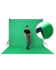 Chromakey Green | 100% Cotton Muslin Background/Backdrop | Lencarta | 2x3m / 6.6x9.8ft 