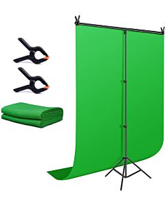 Hakutatz Green Screen Backdrop Kit 2x3m