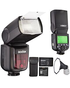 Godox V860II-Fuji Ving | TTL HSS Li-Ion Flash Speedlight Kit