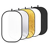 NEEWER 5 in 1 Collapsible Light Reflector 100x150cm