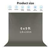 Neewer??? 1.8 x 2.8M/ 6 x9ft Photo Studio 100% Pure Muslin Collapsible Backdrop