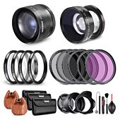 NEEWER Wide Angle Lens and Filter Kit 58mm