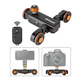 NEEWER DL100 3-Wheels 3-Speed Wireless Video Camera Dolly with Remote Control