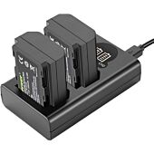 NEEWER NP-FZ100 Sony Replacement Battery Charger Set