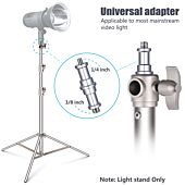 NEEWER Stainless Steel Photography Light Stand 260cm 2-Pack