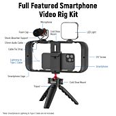 NEEWER PA004 Smartphone Video Cage Rig Kit