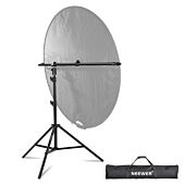 NEEWER 27.9"-47.2" Extendable Reflector Holder Arm with Light Stand