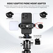 NEEWER SP-02 Smartphone Holder Tripod Mount Adapter