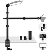 NEEWER TL253A+DS001 Tabletop Overhead Camera Mount Stand