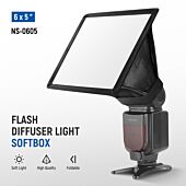NEEWER Flash Diffuser Light Softbox 6" x 5"