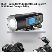 Godox AD400Pro kit AD-S85 Twin Head Kit Silver