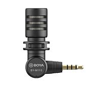 BOYA BY-M110 Miniature Condenser Microphone with Plug & Play 3.5mm TRRS