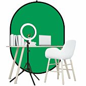Green Screen and Ring Light Streaming / YouTube Kit, work from home kit
