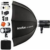 Godox AD300 Pro with AD-S85 White Softbox kit