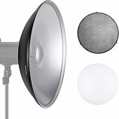 NEEWER 55cm Studio Strobe Flash Light Reflector Beauty Dish 