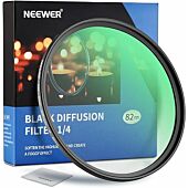 NEEWER Black Diffusion 1/4 Cinematic Effect Filter