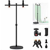 NEEWER DS004 T Shaped Tabletop Backdrop Stand Kit