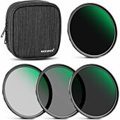 NEEWER Magnetic ND Lens Filter Kit (ND4 ND8 ND64 ND1000)