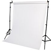 1.35x10m White Paper Roll + Stand Kit