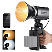 NEEWER MS60B Bi-color LED Video Light Handheld Spotlight 