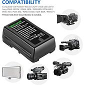 BP-190WS CAMERA CAMCORDER V-LOCK BATTERY WITH D-TAP INTERFACE ADAPTER(US)