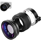 NEEWER 2 in 1 Wide Angle and Macro Lens for Sony ZV-1