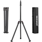 Neewer 78.7 Inches/200CM Photography Tripod Light Stand, Foldable and Adjustable, Aluminium Alloy, for Photo Studio Cameras, Lights, Softboxes, Umbrellas and More, Carrying Case Included