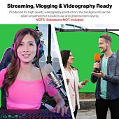 Content Creator Microphone Streaming Kit | Pop Up Greenscreen Included | Video , Tik Tok , Youtube 