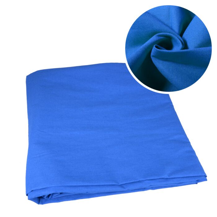Chromakey Blue | 100% Cotton Muslin Background/Backdrop | Lencarta | 2x3m / 6.6x9.8ft 
