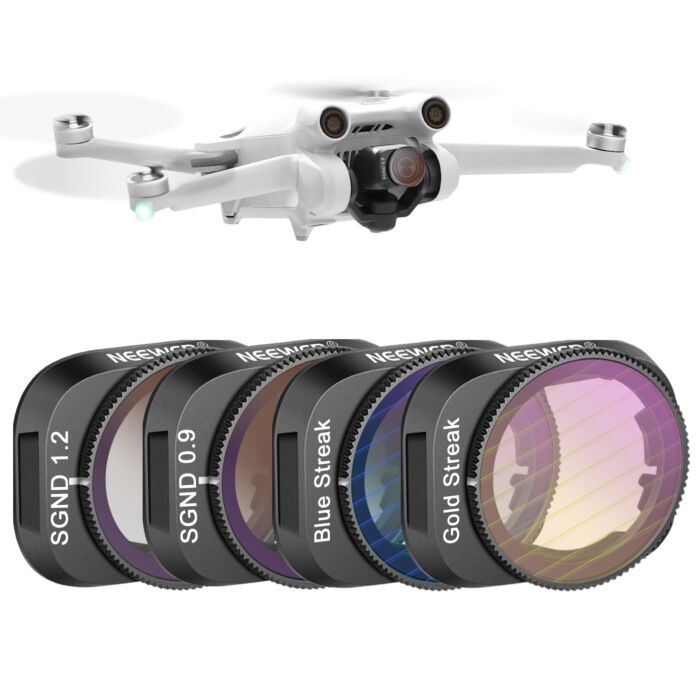 NEEWER 4 Pack ND and Effect Filter Set For DJI Mini 4 Pro