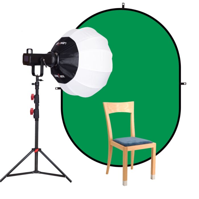 Greenscreen Continuous Lighting Video Kit 