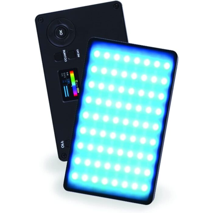 Hakutatz RGB LED Camera Light | 3000-6500K | CRI 96+