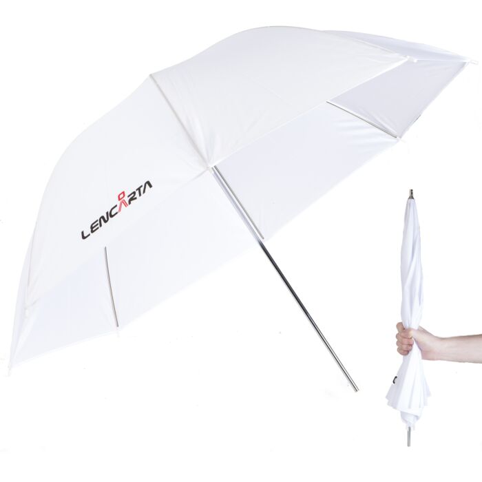 Pro Opaque Shoot-Through Umbrella | Lencarta | 100cm 