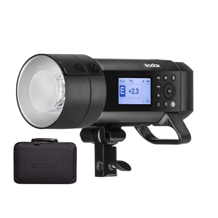 Godox AD400 Pro Portable Flash Head | 400w |HSS/TTL | Studio Flash Lighting