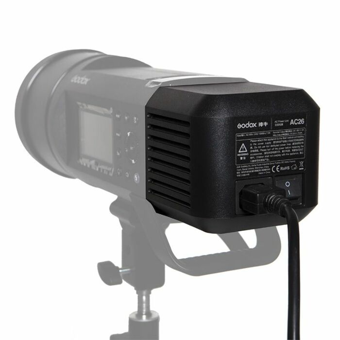 Godox AC26 AC Adapter for AD600 Pro Witstro | Original Godox