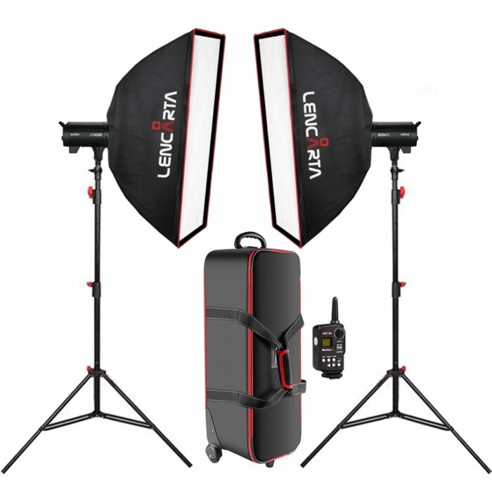 Softbox lighting kit discount