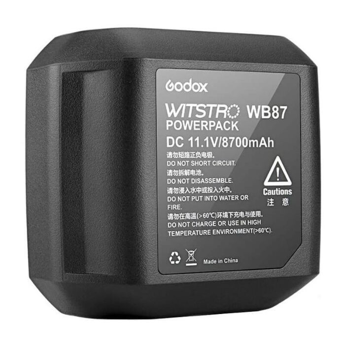 Godox WB87  (Battery only) Li-ion Battery for Witstro AD600B