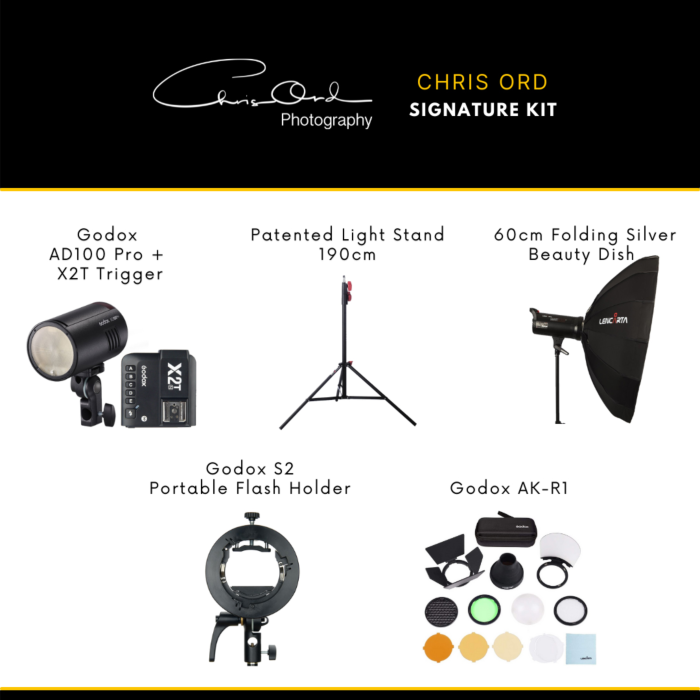 Chris Ord™ Godox AD100 Pro Signature Wedding Kit