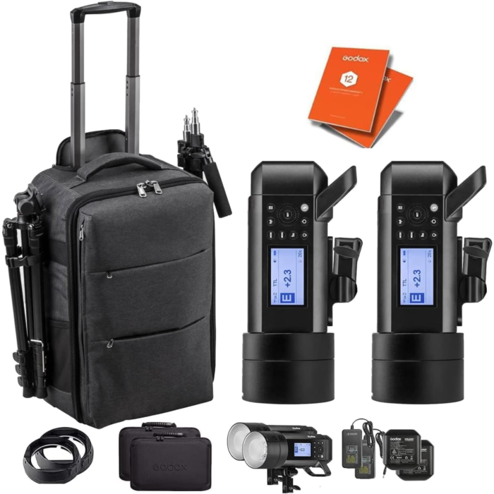 Godox AD600 Pro Twin Head Kit with CB-17 Photography Bag