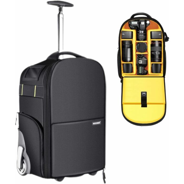 NEEWER 19.2"x12.9"x7.87" 2-in-1 Trolley Backpack