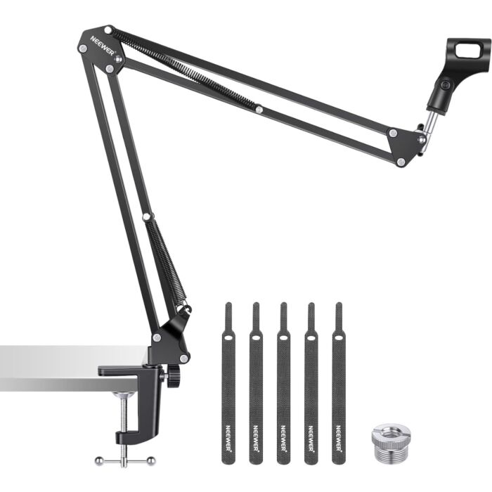 NEEWER NW35 Mic Arm Microphone Stand Boom Suspension Scissor Stand