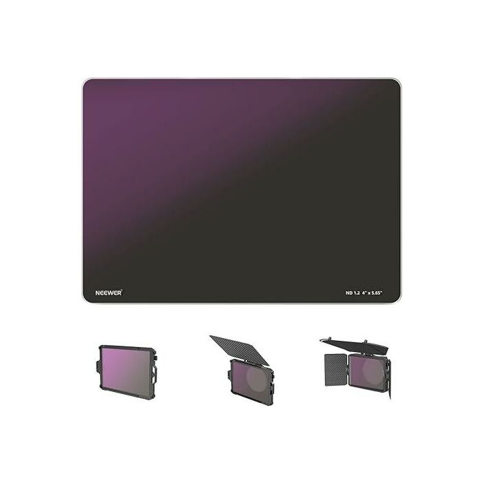 NEEWER ND1.2 (4 Stops) Square ND Filter for Camera Lens