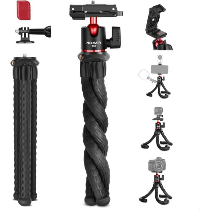 NEEWER T30 Camera Tripod with Remote