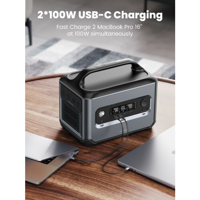 UGREEN GS600 Portable PowerStation 600W (680Wh) | Two Year Warranty 