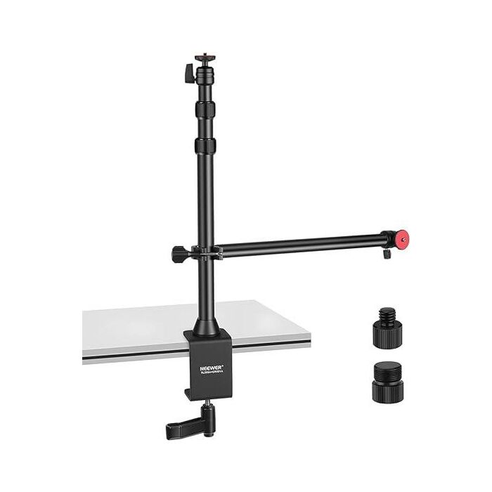 NEEWER Tabletop Camera Mount Light Stand With Flexible Arm