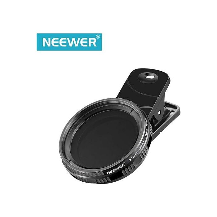 NEEWER 37mm Clip On ND2-ND400 Phone Camera Lens Filter Kit